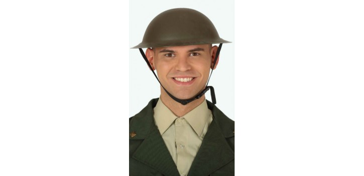 Casco soldado inglés