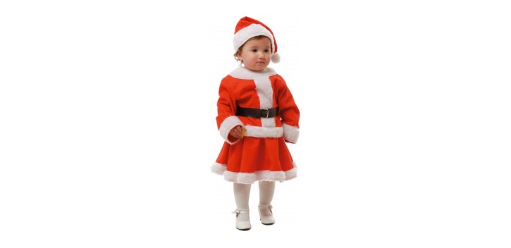 disfraz infantil Mama noel